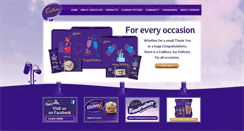 Desktop Screenshot of cadbury.com.au