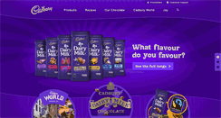 Desktop Screenshot of cadbury.co.nz