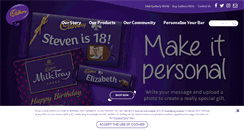 Desktop Screenshot of cadbury.ie